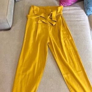 Yellow pants